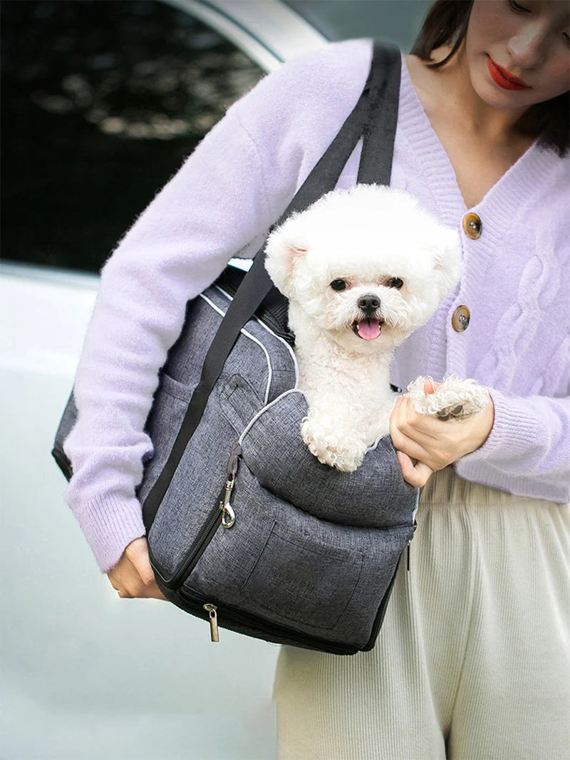 Portable Dog Cat Car Seat Travel Companionship Safety Pet Car Bed Transport Dog Carrier Protection House Cat Accessories